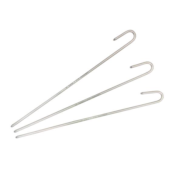 Quality Disposable Aluminum Intubation Stylet With PVC Sleeve For Endotracheal Tube for sale