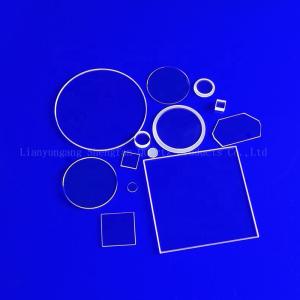 Buy cheap Circular High Temperature Resistant Sapphire Quartz Tablets Optical Observation Lenses from wholesalers