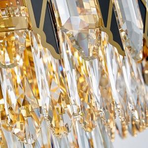 Buy cheap E14 Light Source  Crystal Pendant Light Wedding Led Crystal Chandelier 30 X 24cm from wholesalers