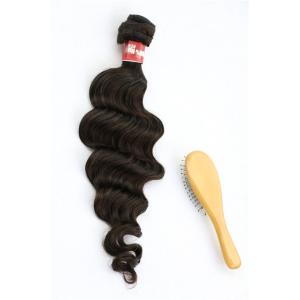 Buy cheap Deep Wave 18 Inches Hair Extensions / 100 Real Human Hair Extensions from wholesalers