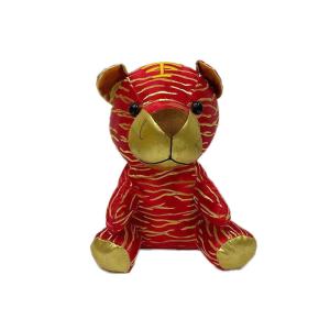 Buy cheap Artificial Chinese Style Tiger Plush Doll With Golden Embroidery Thread from wholesalers
