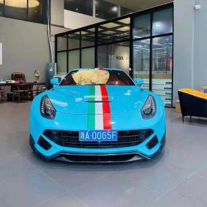 Buy cheap High Quality Carbon Fiber F12 Carbon Fiber Body Kit for ferrari F12 Upgrade DMC Style Front Shovel Rear Diffuser Spoiler from wholesalers