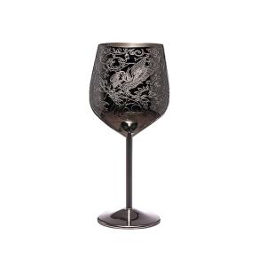 Buy cheap 18oz Unbreakable Stainless Steel Stemmed Wine Glass Shatterproof Metal Wine Goblet from wholesalers