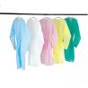Buy cheap Medical Reinforced Disposable Isolation Gowns Protective Non Woven Elastic Cuff from wholesalers