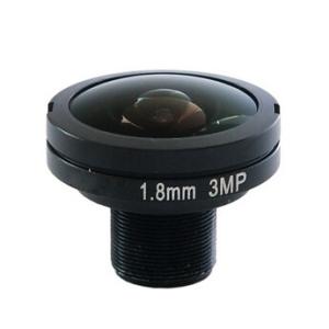 China 1/1.8 1.8mm 3Megapixel M12x0.5 mount 185degree Fisheye Lens for 1/1.8 1/2.7 1/3.6 sensors on sale