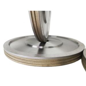 Optimized Double Groove Glass Processing Grinding Wheels Surface PBLOG