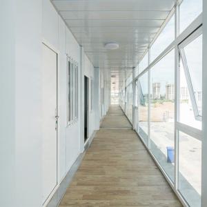 Buy cheap Zontop Steel Structure Contemporary 20ft / 40ft Glass Modular Container Prefab House from wholesalers