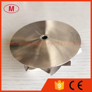 Buy cheap RHF5 reverse 49.10/65.00mm 6+6 blades high performance turbo milling/aluminum 2618/billet compressor wheel from wholesalers