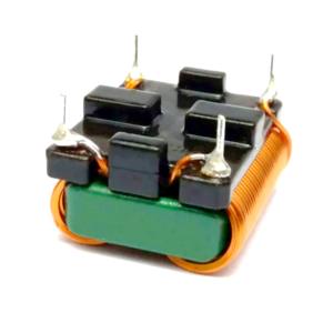 Buy cheap Square Ferrite Core Common Mode Choke Coil Filter Inductors with Flat Copper Wire from wholesalers