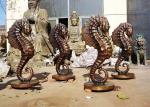 Buy cheap Customized Size Bronze Statue For Garden Decoration Hippocampus Design from wholesalers