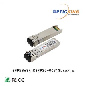 Buy cheap 850nm 25G SFP28 SR 100m 5G Optical Transceiver Module from wholesalers