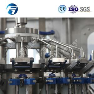 Automatic Glass Bottling Equipment Sparkling Drink Filling Machine CE TUV SGS