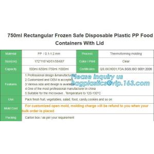 Personalized plastic food box sushi packaging tray,Food Use and Tray Type