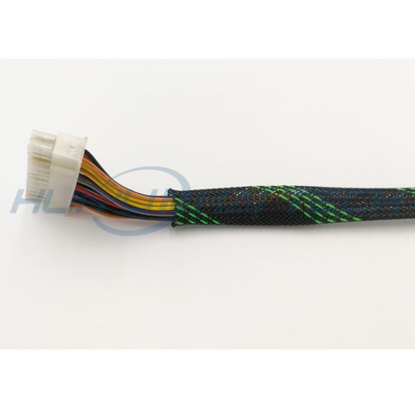 Abrasive Resistant Electrical Braided Sleeving For Multi Cable Harness