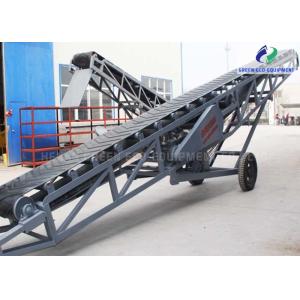 Mobile 40t/H Industrial Belt Conveyor Boxes Loading Unloading