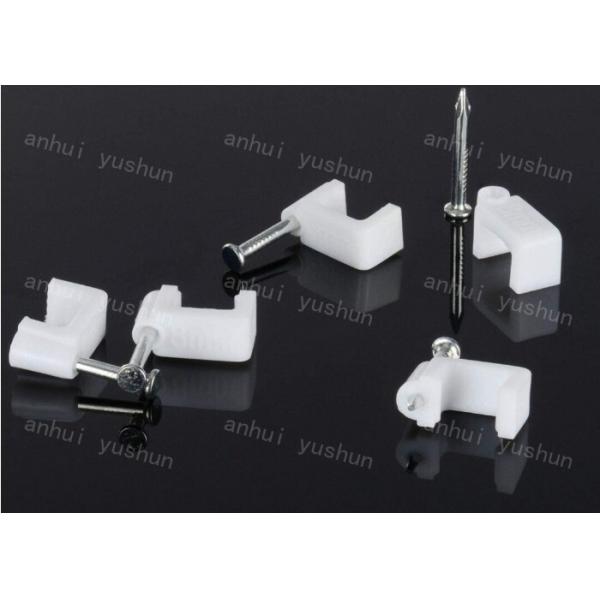 Buy cheap High Elasticity Plastic PP Circle Cable Clips Easy to Install for Indoor/Outdoor Use from wholesalers