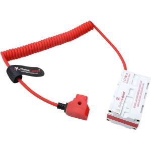 Buy cheap Alvin's Cables Dual-Sided NP-F Dummy Battery to Red Dtap Braided Ultra Flexible Coiled Power Cable for Atomos Ninja V|Atomos Shogun|SmallHD 702, for Sony NP-F550|F570|F770|F970, Red from wholesalers