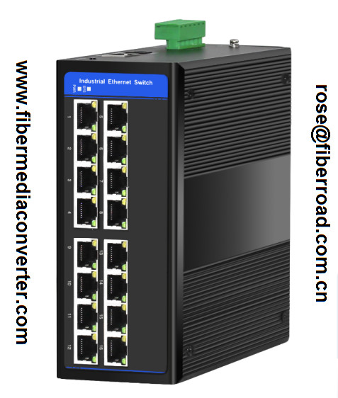 Buy cheap 16x10/100/1000Base-TX Industrial Ethernet Switch With or Without PoE (PoE in Optional) FR-7N3016/ FR-7N3016P from wholesalers