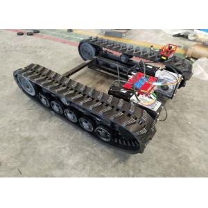 China Agricultural Machineries Rubber Track Undercarriage With Chassis / Power Transmission on sale