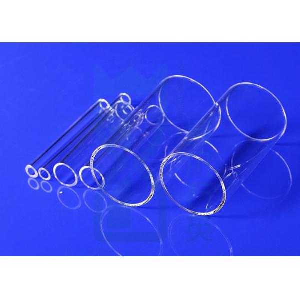 Buy cheap Custom Diameter Semiconductor Quartz Testing Tubing Transparent And Opaque Polished from wholesalers