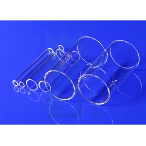 Buy cheap Custom Diameter Semiconductor Quartz Testing Tubing Transparent And Opaque Polished from wholesalers