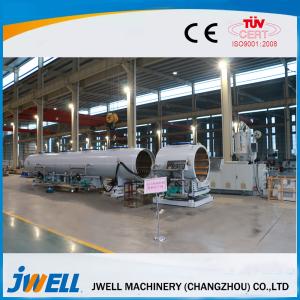 Jwell easily control pvc 200-450 plastic machine