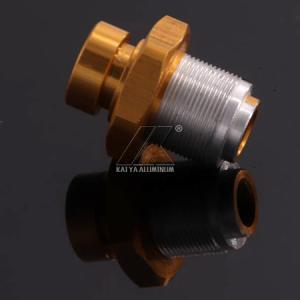 Buy cheap High Hardness Brass Aluminium Profile CNC Deep Processing For Pipe Connections product