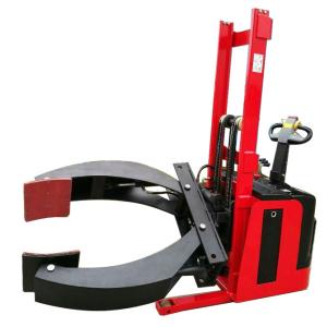 Buy cheap 1.5 Ton 1 Ton All Electric Pallet Stacker 1500kg 3 Meter Forklift Stacker Forklift with Paper Roll Clamps from wholesalers