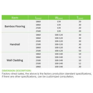 Buy cheap Waterproof Bamboo Deck Boards With Smooth Easy Prolapse Concrete Surface from wholesalers