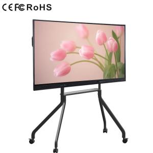 Android 9.0 Smart LED Board Infrared Touch Screen Monitor With Built In Camera