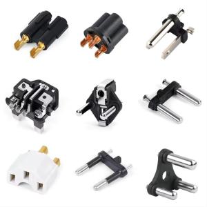 Buy cheap SAA Solid Hollow 3 Pin Power Plug Insert Crimping Machine With Loose Bulk Terminal Vibrating Plate Feeder from wholesalers