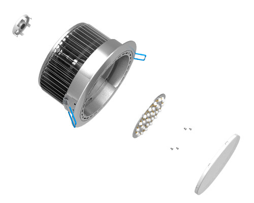 Buy cheap Ce & RoHs Approval 24W / 2160LM / 50000 Hours LED Ceiling Lamp for Hotels, Bars, Cafes from wholesalers