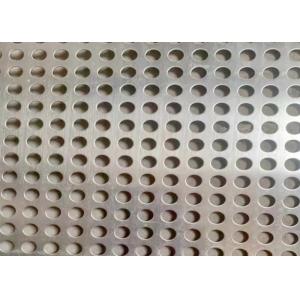 Buy cheap Round Hole Pattern Punched Metal Sheet for Heavy-Duty Applications with Uniform Mesh Size from wholesalers