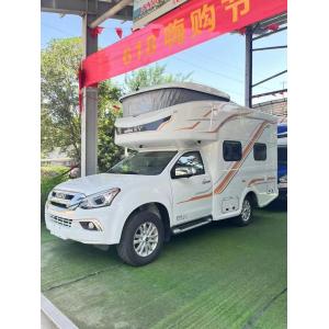 Buy cheap 6 People Customized ISUZU Motorhomes RV Caravan Van Mobile Touring Car Euro VI from wholesalers