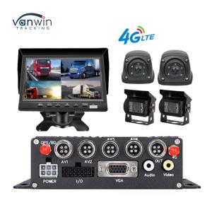 Buy cheap Professional 4CH 1080P MDVR For Trucks With 7 Monitor  4G/GPS Waterproof Camera & Reverse Aid - All-In-One Fleet Management Solution from wholesalers