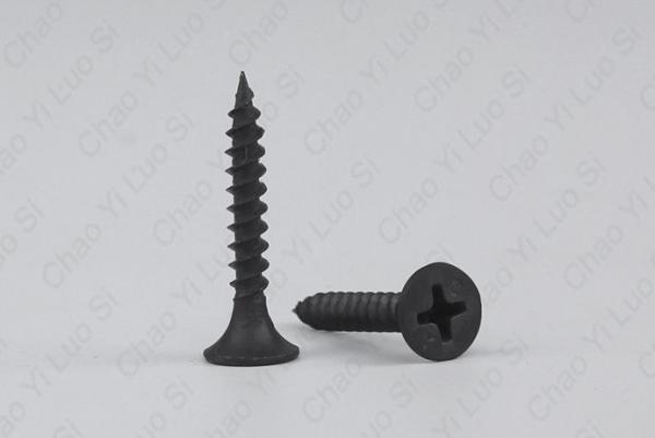 Buy cheap 1 Inch 2 1/2 Inch Black Phosphate double lead Drywall Screws For Plasterboard Metal Studs from wholesalers