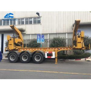 20FT & 40FT Sidelifter Container Trailer With 37 Tons Crane