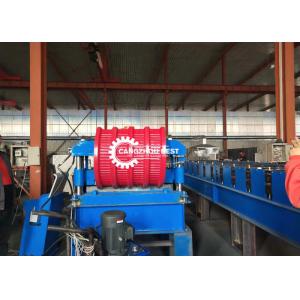 Buy cheap Color Steel Coated Roofing Sheet Roll Forming Machine For Panel Curving & Crimping Sheets from wholesalers