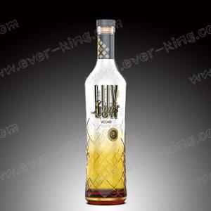 Buy cheap SGS Luxury Liquors Frosting Vodka Glass Bottle from wholesalers