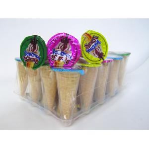 Buy cheap Chocolate Jam With Biscuit Crispy Ice Cream Cone from wholesalers
