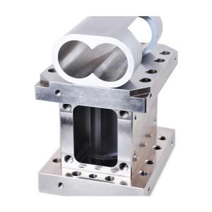 CNC Machining Rectangular Openings Combine Extruder Barrel Cylinder