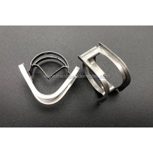 Buy cheap 1/2" 25mm Ss316 Saddle Ring Metal Random Packing from wholesalers
