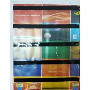 Buy cheap Laminated 0.05mm HICO PVC Magnetic Stripe Coated Overlay from wholesalers