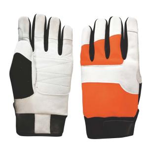 Buy cheap CLASS 2 EN388 4142X Chainsaw Safety Gloves For Logging from wholesalers