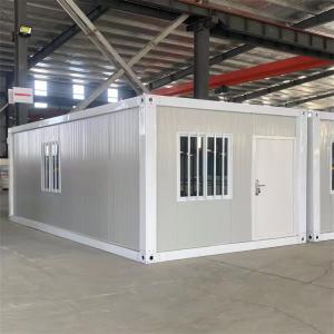 Galvanized Steel Frame Prefab Container Home With Weather Resistant Materials