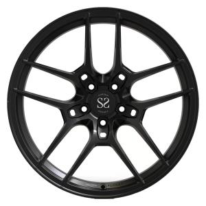 Buy cheap Matt Black Rims 1-Piece Forged Wheels Monoblock 24inch For M240I from wholesalers