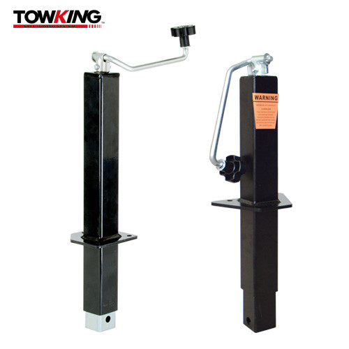 Buy cheap Square Tube A Frame Trailer Jack Stand Topwind 5000lbs Capacity 15''+13-1/2'' Lift from wholesalers