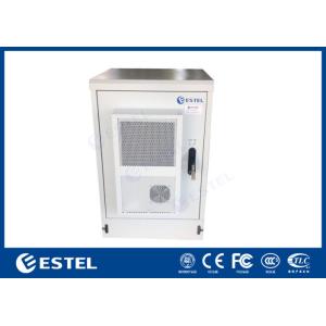 Buy cheap One Front Door IP55 Outdoor Cabinet With 16U User Space Cooling With Air Conditioner from wholesalers
