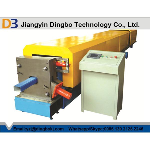 Quality PLC Control System Downspout Roll Forming Machine With Diameter 70mm for sale