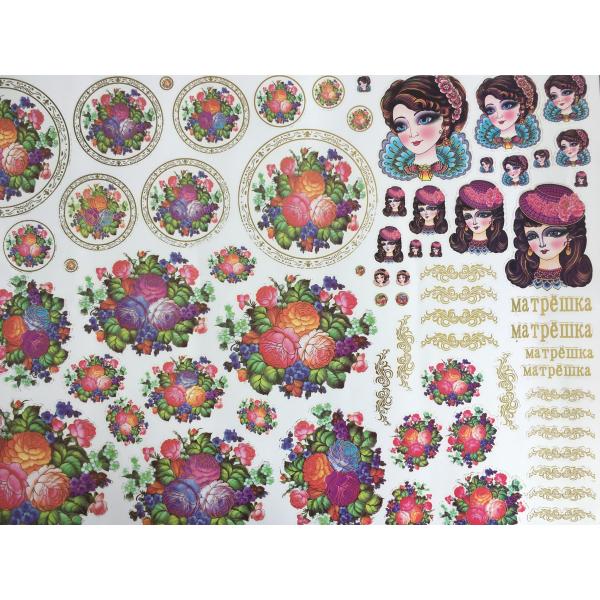 Buy cheap Water Slide Temporary Tattoo Decal Paper For Kids / Adults11" X 17" 5 Sheets Each Pack from wholesalers